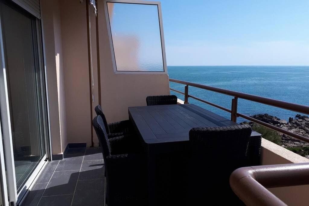 T2 climatisé vue sur mer, WIFI, piscine et parking Sète Exterior foto